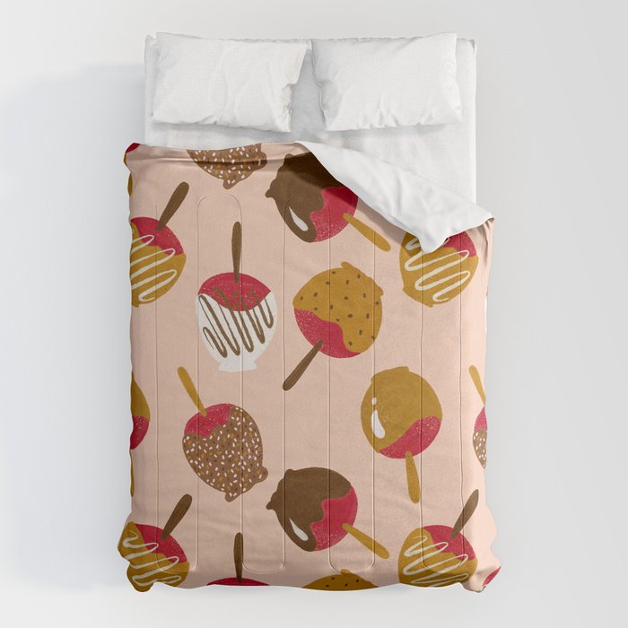Caramel Apples - Red Comforter Gallery Image 1