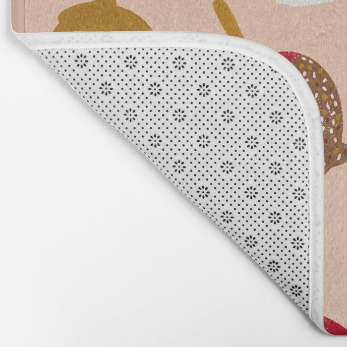 Caramel Apples - Red Bath Mat Gallery Image 2