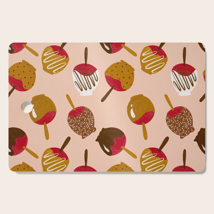 Caramel Apples - Red Cutting Board Gallery Image 1