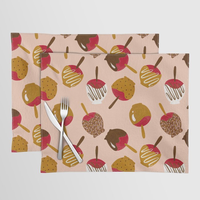 Caramel Apples - Red Placemat Gallery Image 1