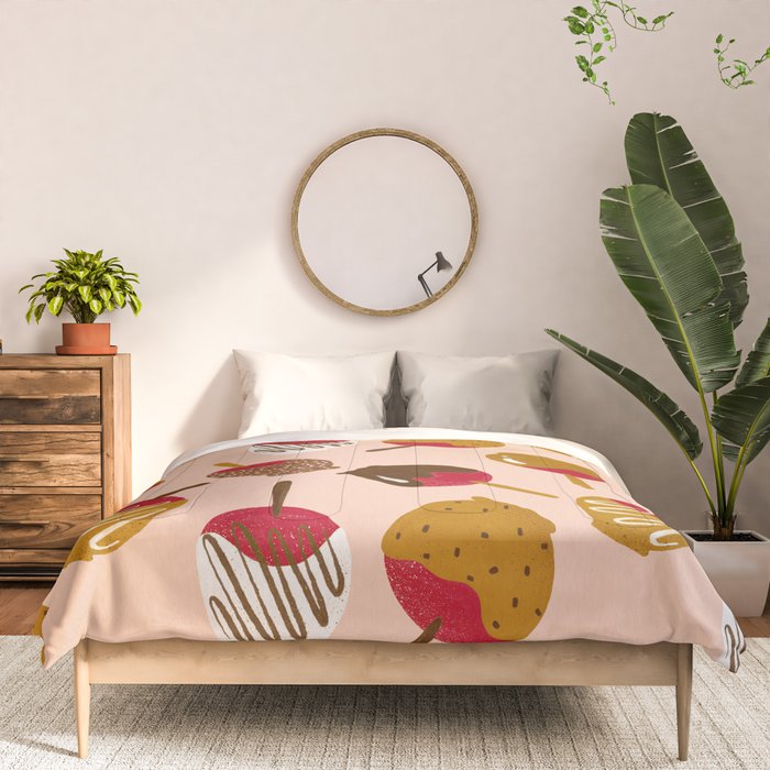 Caramel Apples - Red Comforter Gallery Image 3