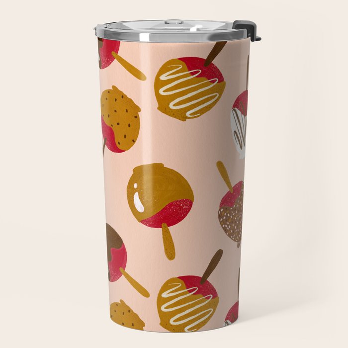Caramel Apples - Red Travel Mug Gallery Image 2