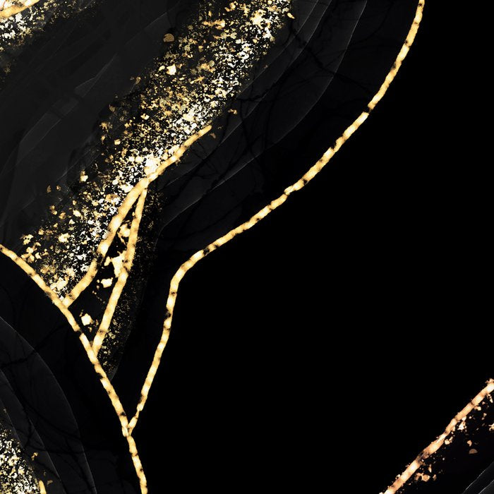 Black Night Glamour Marble Landscape Coffee Mug Gallery Image 2