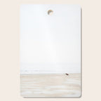The lone surfer | fine art surf beach photography | Wanderlust at the ocean Cutting Board Gallery Image 1