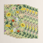 Vintage Floral Garden Wrapping Paper Gallery Image 3