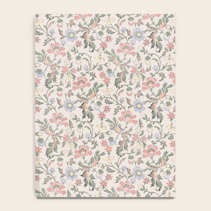Vintage Bohemian Floral in Pink Notebook Gallery Image 4