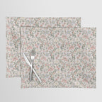 Vintage Bohemian Floral in Pink Placemat Gallery Image 1