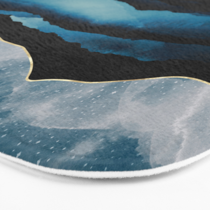 Midnight Mountain Bath Mat Gallery Image 3