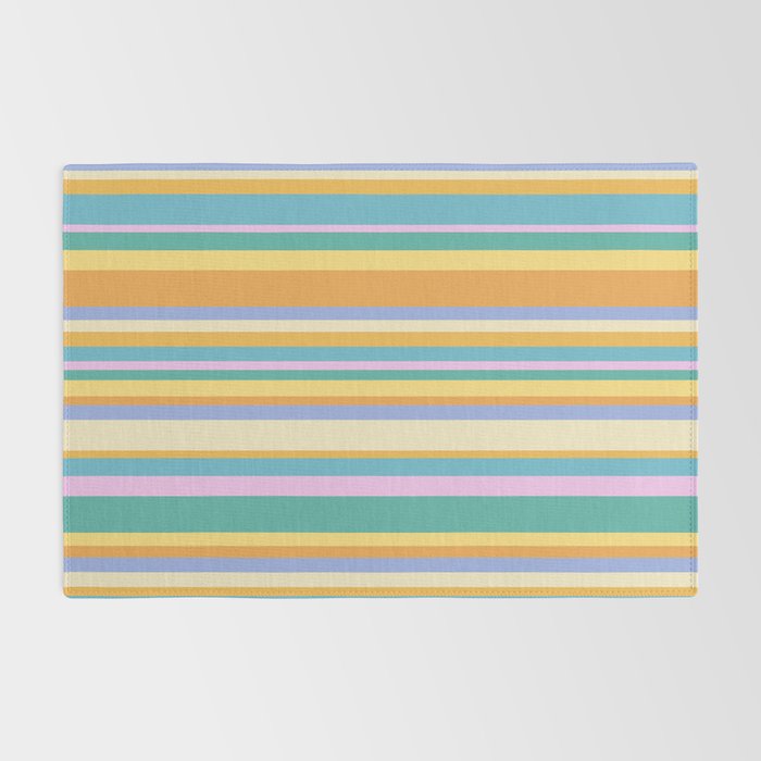 Classic Stripes XXIV - 90s Summer Rug Gallery Image 2