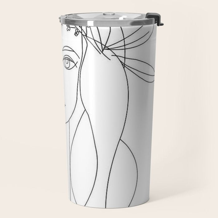 War and Peace by Pablo Picasso Travel Mug Gallery Image 2