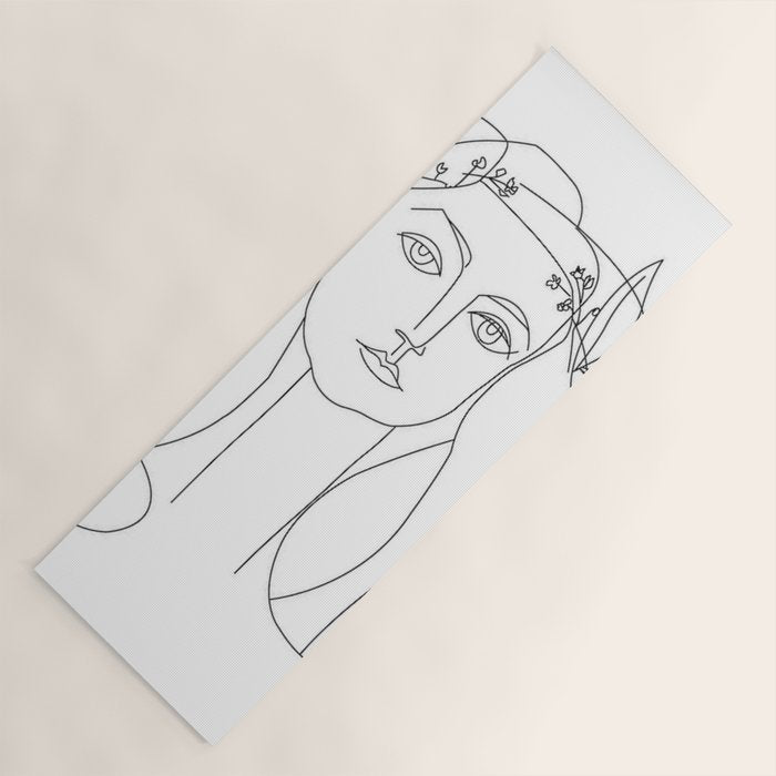 War and Peace by Pablo Picasso Yoga Mat Gallery Image 1