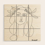 War and Peace by Pablo Picasso Wood Wall Art Gallery Image 1