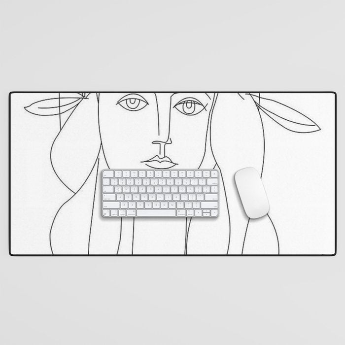 War and Peace by Pablo Picasso Desk Mat Gallery Image 1
