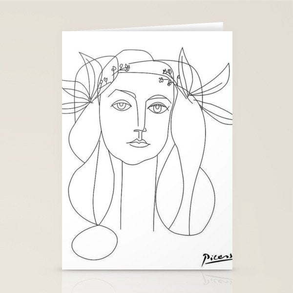 War and Peace by Pablo Picasso Stationery Card Gallery Image 2
