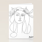 War and Peace by Pablo Picasso Stationery Card Gallery Image 2