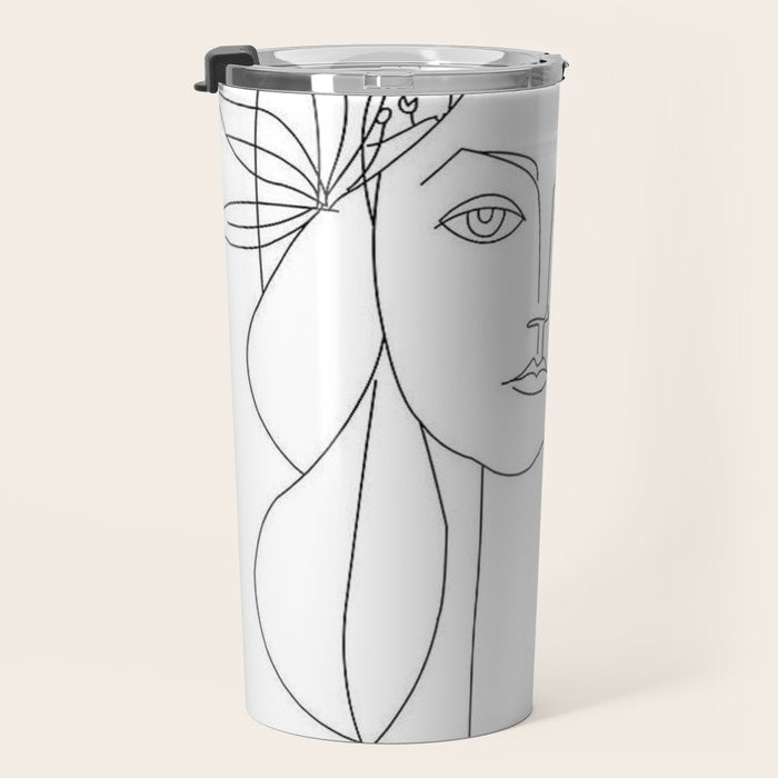 War and Peace by Pablo Picasso Travel Mug Gallery Image 3