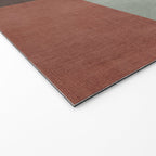 Modern Abstract Artwork Yellow Teal Pink Welcome Mat Gallery Image 2