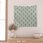 FAST FOOD / Softdrink - pattern Wall Tapestry Gallery Image 2
