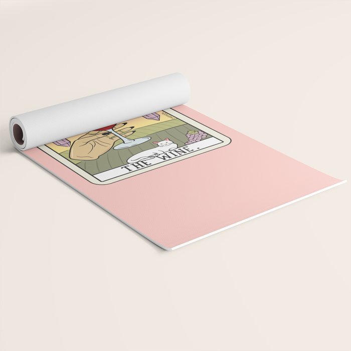WINE READING (LIGHT) Yoga Mat Gallery Image 2