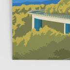 Blue Ridge Parkway United States road trip Travel Poster Poster Gallery Image 3