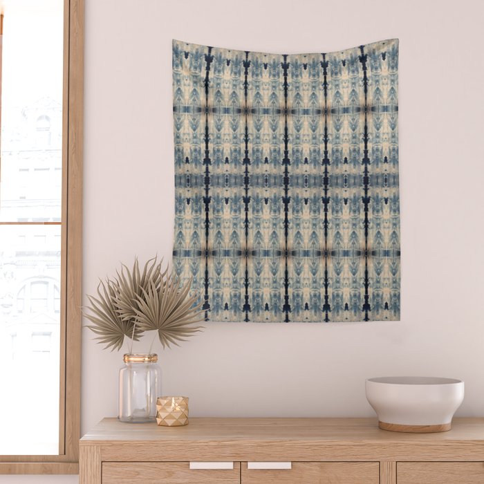 Vintage Shibori Eight Wall Tapestry Gallery Image 2