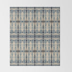 Vintage Shibori Eight Throw Blanket Gallery Image 2