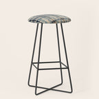Vintage Shibori Eight Stool Gallery Image 1