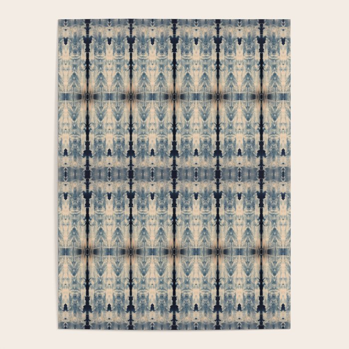 Vintage Shibori Eight Poster Gallery Image 1