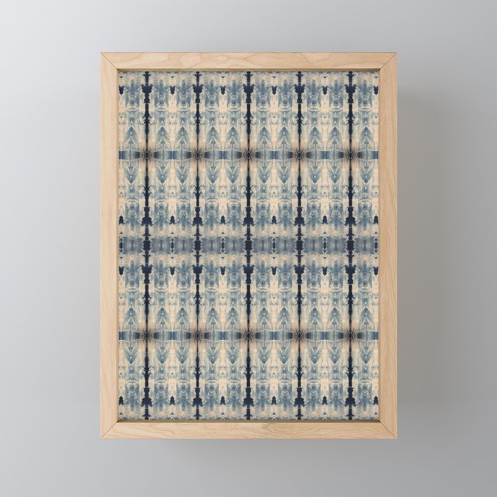 Vintage Shibori Eight Mini Art Print Gallery Image 1