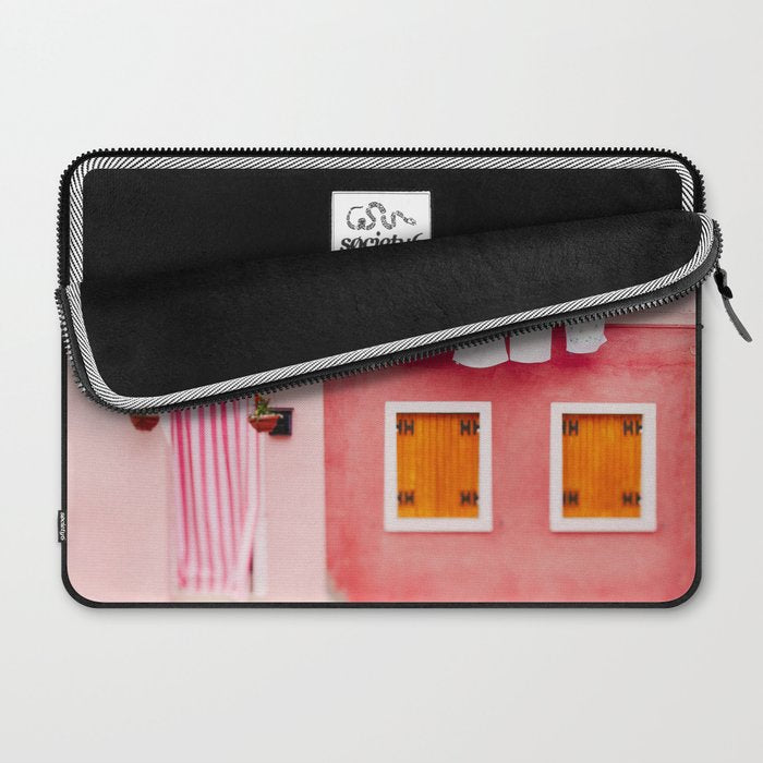 Laundry Day in Burano Italy Laptop Sleeve Gallery Image 2