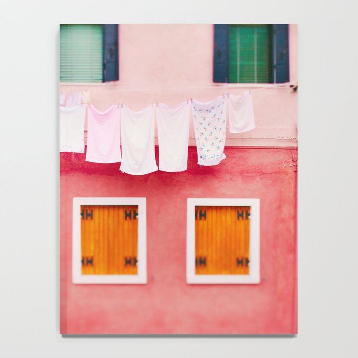 Laundry Day in Burano Italy Notebook Gallery Image 4
