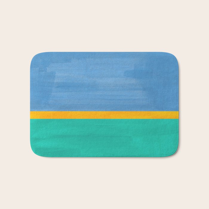 Sneaking Sun Bath Mat Gallery Image 1