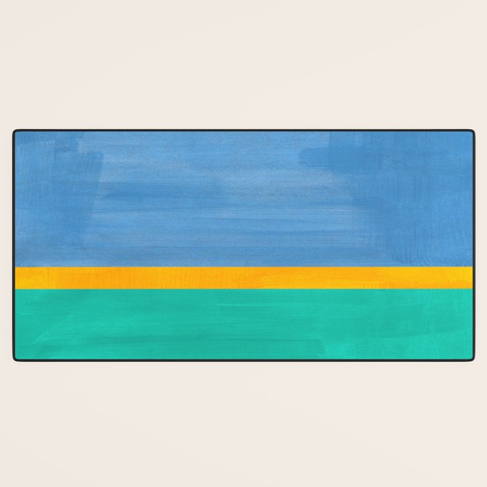 Sneaking Sun Desk Mat Gallery Image 3