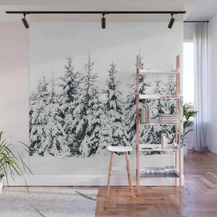 Snow Porn Wall Mural Gallery Image 1