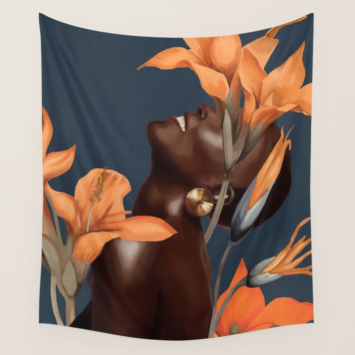 Radiant Stillness Wall Tapestry Gallery Image 4