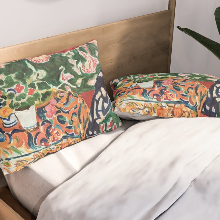 Seville Still Life by Henri Matisse Pillow Sham Gallery Image 2