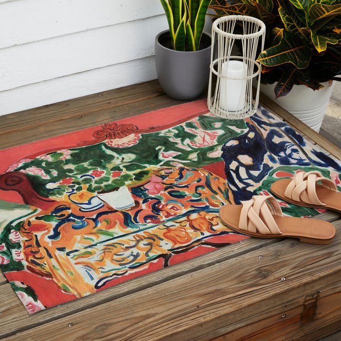 Seville Still Life by Henri Matisse Outdoor Rug Gallery Image 2