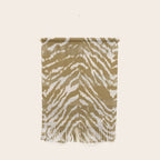 Neutral Zebra Pattern Beige and Cream Wall Hanging Gallery Image 1