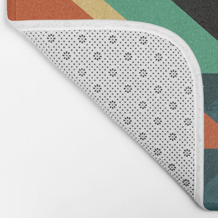 Quiet stream under crescent moon Bath Mat Gallery Image 2