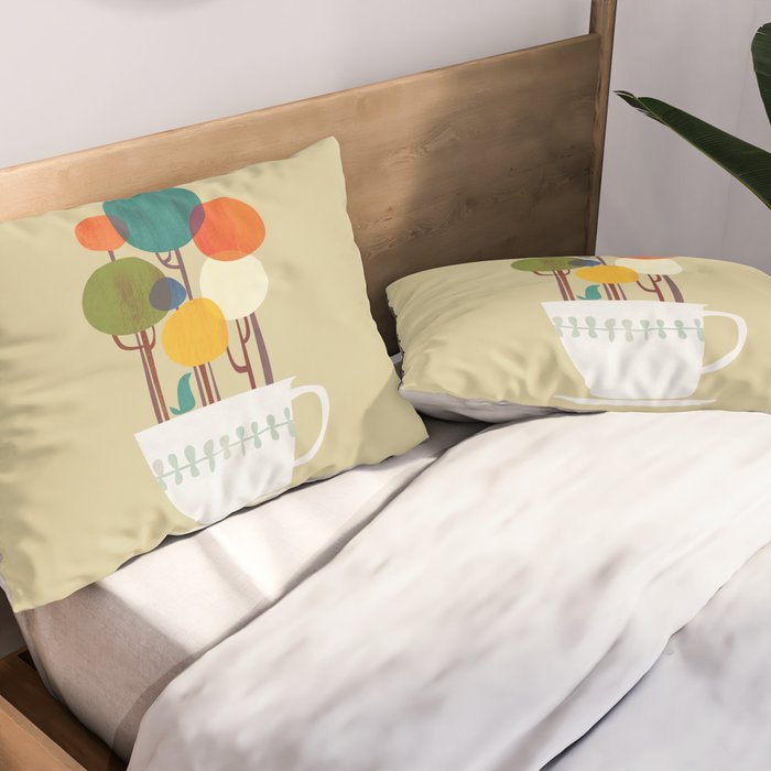 Life in a cup Pillow Sham Gallery Image 2