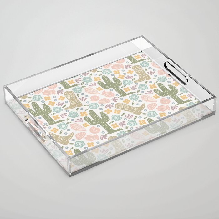 Coastal cowgirl Acrylic Tray Gallery Image 1