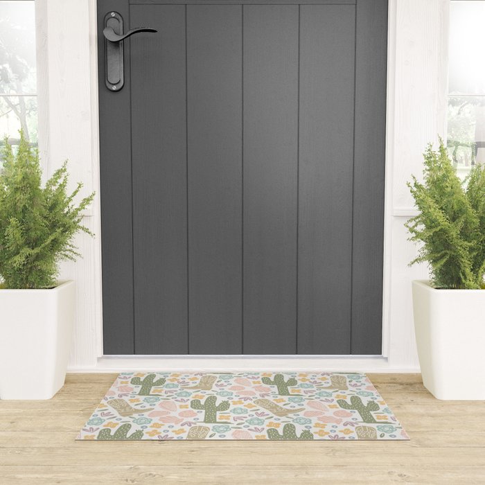Coastal cowgirl Welcome Mat Gallery Image 3