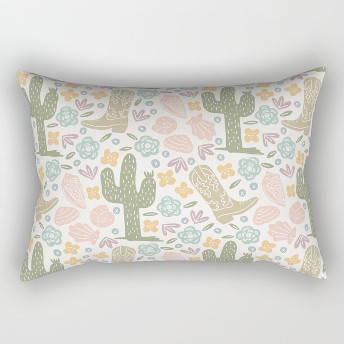 Coastal cowgirl Rectangular Pillow Gallery Image 2