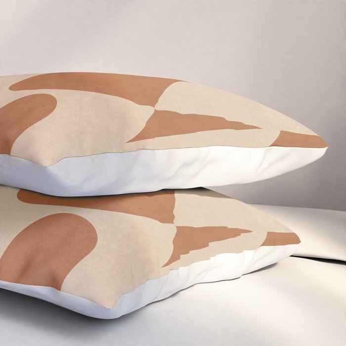 Modern Art Form 3 Pillow Sham Gallery Image 3