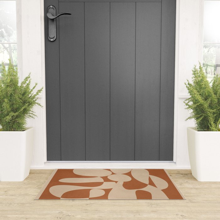 Modern Art Form 3 Welcome Mat Gallery Image 3