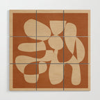 Modern Art Form 3 Wood Wall Art Gallery Image 1