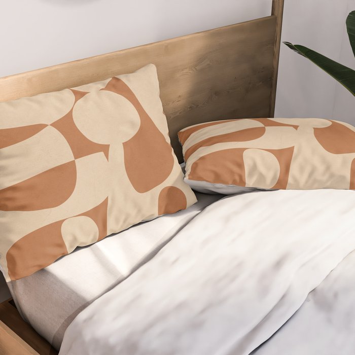 Modern Art Form 3 Pillow Sham Gallery Image 2