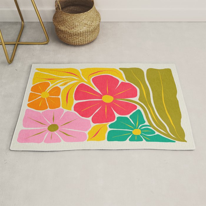 French Bouquet: Les Fleurs | Flower Market 01 | Spring Summer 23 Rug Gallery Image 1