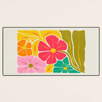 French Bouquet: Les Fleurs | Flower Market 01 | Spring Summer 23 Desk Mat Gallery Image 3