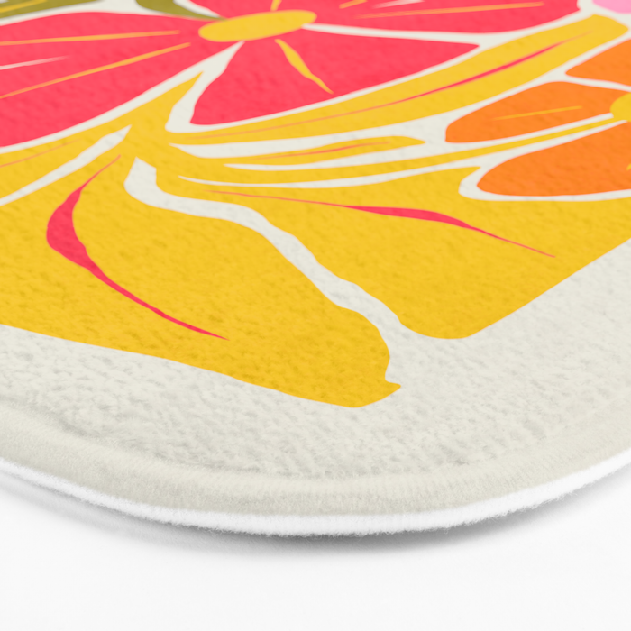 French Bouquet: Les Fleurs | Flower Market 01 | Spring Summer 23 Bath Mat Gallery Image 3